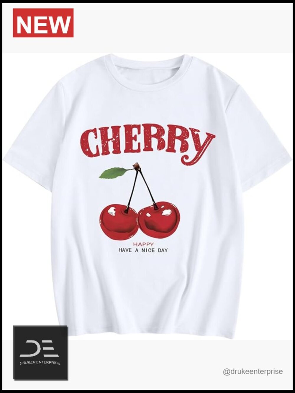 Fruit Graphic Printed Tshirt Vintage Tees Aesthetic Cute Casual Top